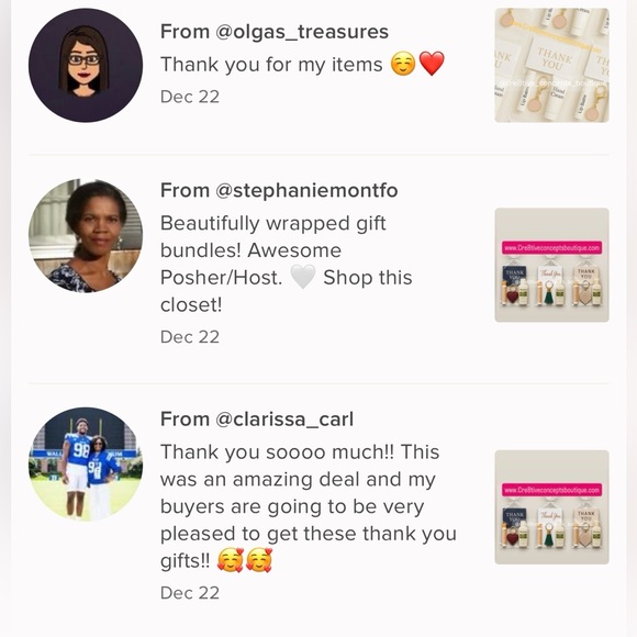 #5 sets = 25 items-Cre8tive’s Appreciation Ready-2-GO Gift Bundles - Picture 3 of 15